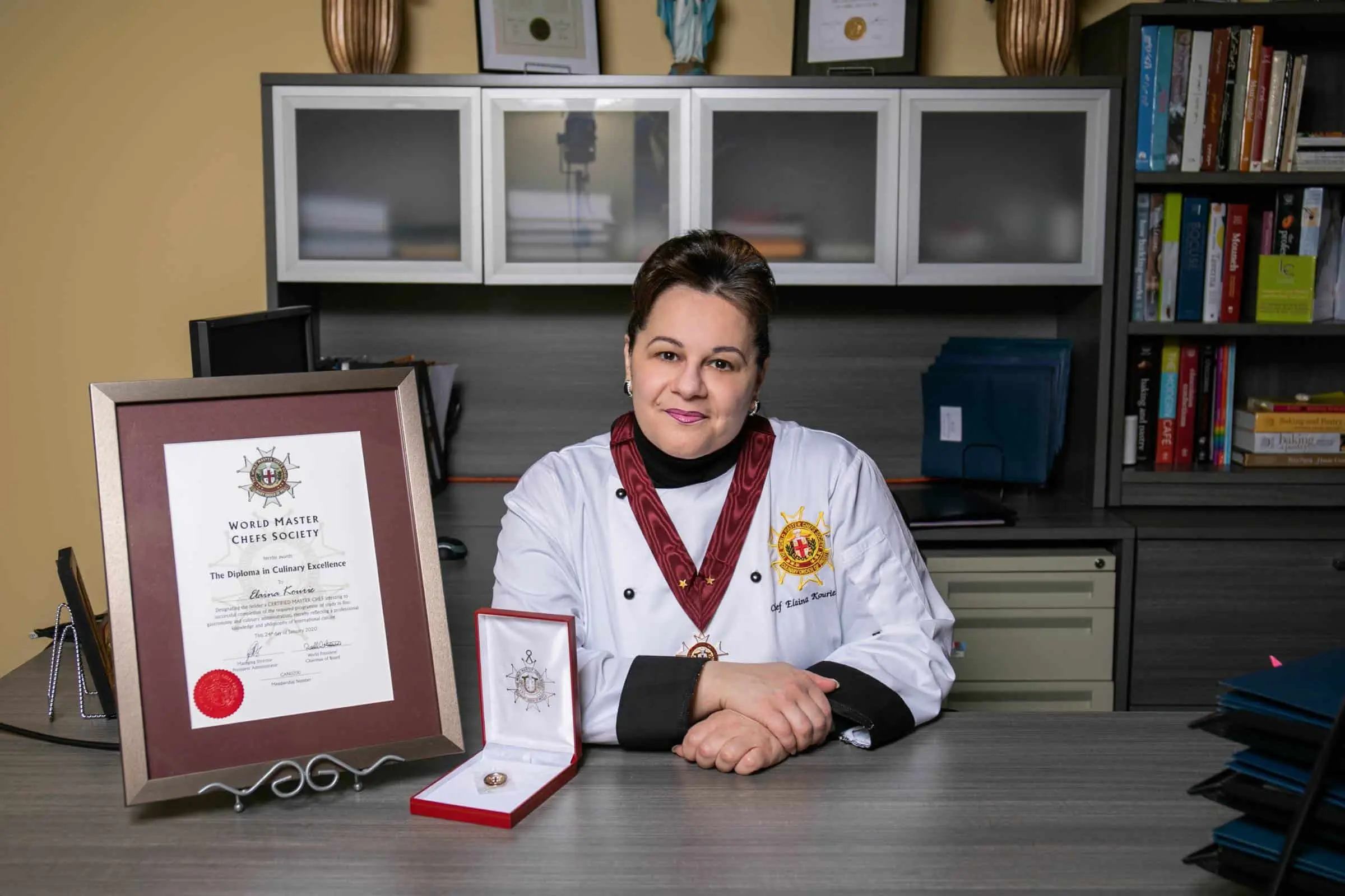 Certified World Master Chef Elaina Kourie - Image - Top Toques Institute of Culinary Excellence